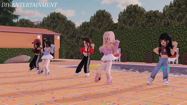 Hye-jin (혜진) & Soo-min (수민) - 'ETA' | Roblox KPOP. (4K) смотреть онлайн