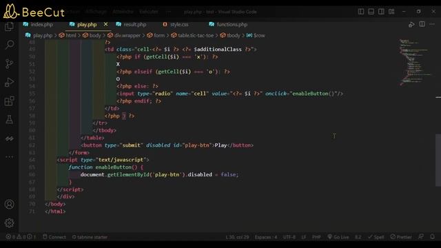 how to create tic tac toe in language php #php #programming #development смотреть онлайн