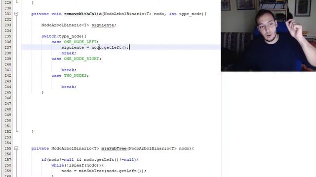 Ejercicios Java - Estructuras dinámicas #13 - Eliminando nodos смотреть онлайн