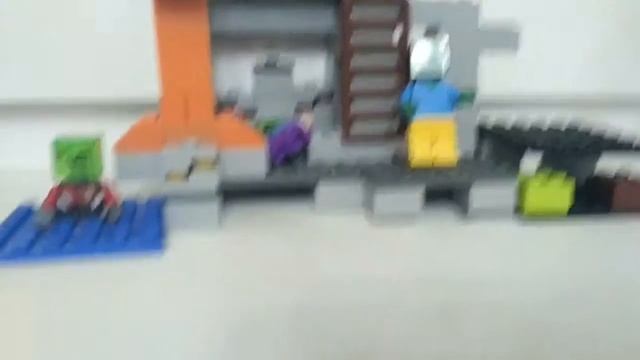 Лего майнкрафт набор "шахта" смотреть онлайн