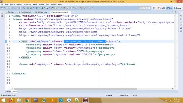 Java Framework tutorial | Hello beean Program to Developing Application | Onlineit tutorials смотреть онлайн