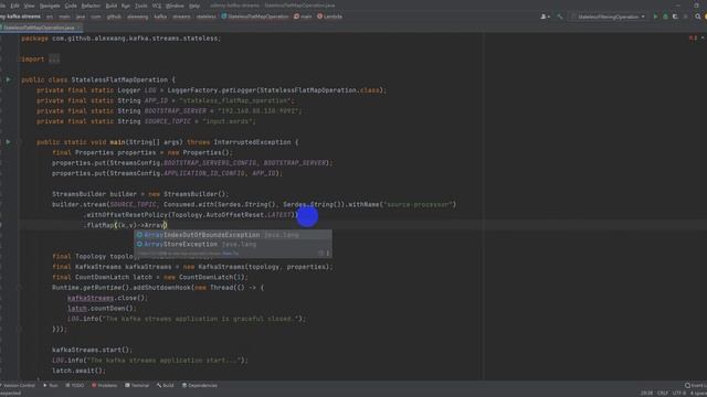 13 - The Ultimate Kafka Streams (3.x) : Real-time Data Processing- FlatMap & KeyValueMapper смотреть онлайн