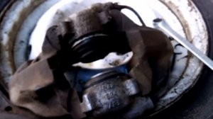 ремонт  переднего суппорта тормозов ВАЗ 2106