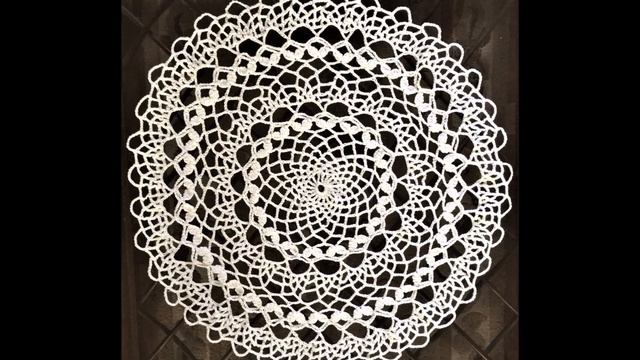 Hermoso Tapete a Crochet #RoundTableMat #Decoración #Artesanías #TejidoACrochet смотреть онлайн