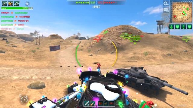Great Battle on Renaissance Island - Tank Force Gameplay смотреть онлайн