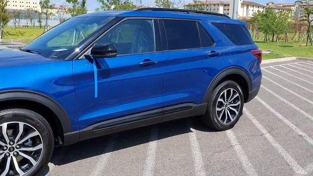 2020 Ford Explorer ST 4WD Atlas Blue смотреть онлайн
