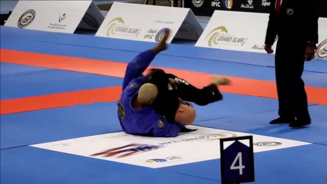 Xande Ribeiro vs Erberth Santos - Abu Dhabi Grand Slam Los Angeles 2016 смотреть онлайн