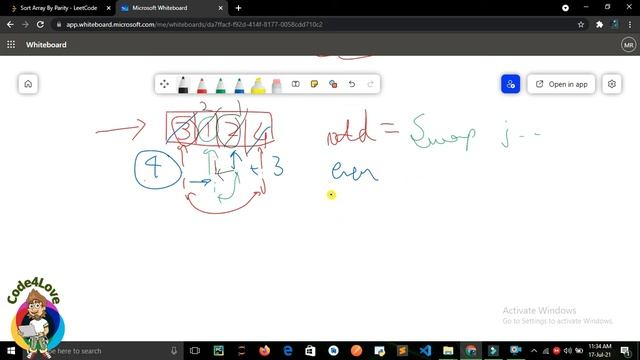 7 Sort Array by Parity Leetcode in Python/ Interview preparation DSA in python #Code4Love смотреть онлайн