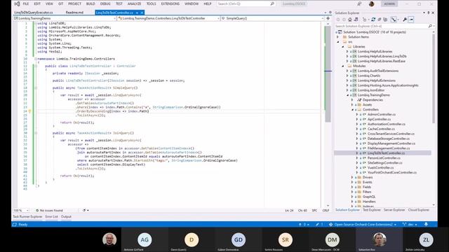 LINQ to DB - Lombiq Helpful Libraries for Orchard Core - Orchard Core Demo смотреть онлайн