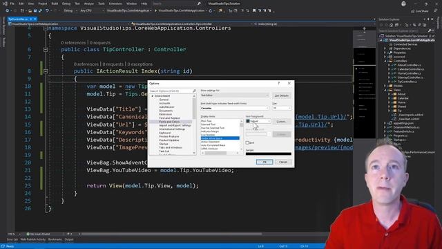 Visual Studio Change Whitespace Colour смотреть онлайн