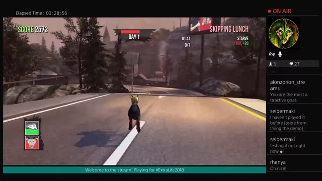 Extra Life 2018 - Goat Simulator: GOATZ DLC смотреть онлайн