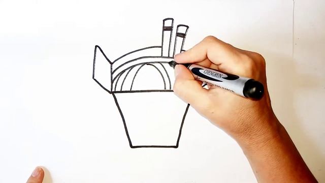HOW TO DRAW Noodles  \  CÓMO DIBUJAR Fideos  \  COMMENT DESSINER Des Nouilles