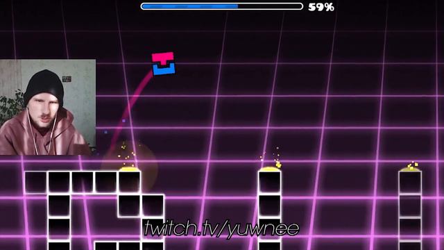 прошел уровень ИНСТАСАМКИ // geometry dash смотреть онлайн