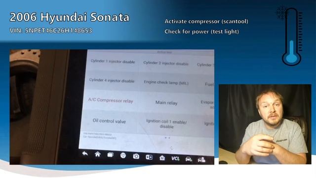 2006 Hyundai Sonata - No A/C - Compressor Won't Turn On