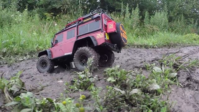 Traxxas TRX-4 СЛИЛСЯ из-за китайской аппы ... Сравнительный тест TRX4 и KOMODO смотреть онлайн