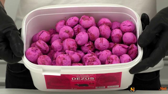 Приманка от мышей, крыс и грызунов DEZUS (Дезус) (брикеты с начинкой). Избавиться от мышей.