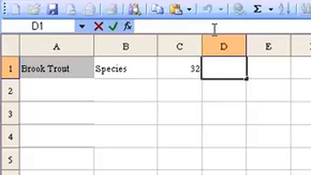 Microsoft Office Excel 2003 Concatenate Function смотреть онлайн