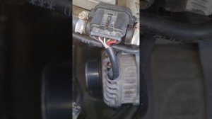 Укороченный ремень минуя компрессор кондиционера Ниссан Тиида 2007 г.в. двс 1,6 л (HR16DE-H4M) МКПП