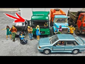 Классные ДЕШЕВЫЕ фигурки людей для макета диорамы! Про машинки.