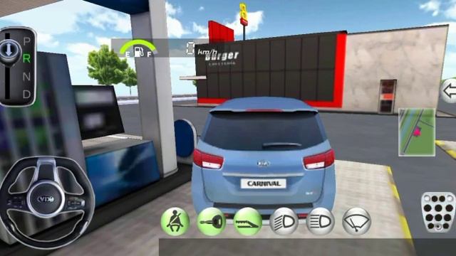 3D Driving Class - SUV KIA 3.8v in gas station - Android Gameplay смотреть онлайн