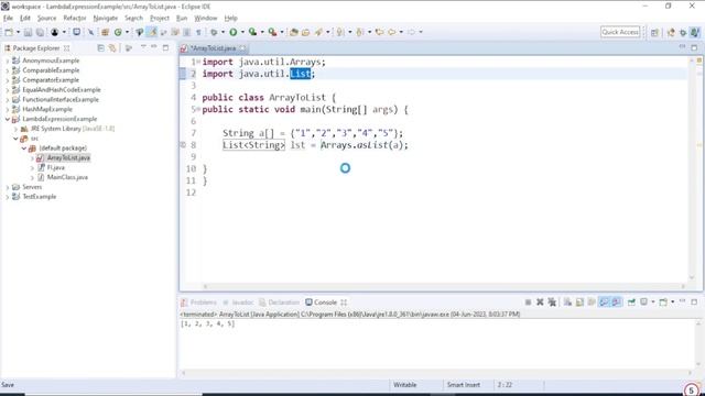 Convert an Array into a List | Single line code to convert an array to a list смотреть онлайн