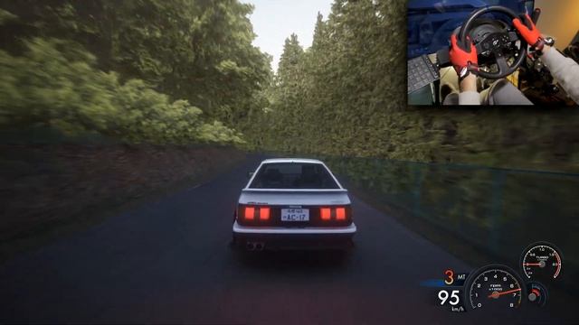 AE86 at Gunsai Touge - Assetto Corsa смотреть онлайн