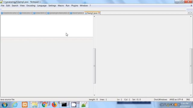 Java swing in Hindi By Pankaj Panjwani #1 | Introduction + First Example смотреть онлайн