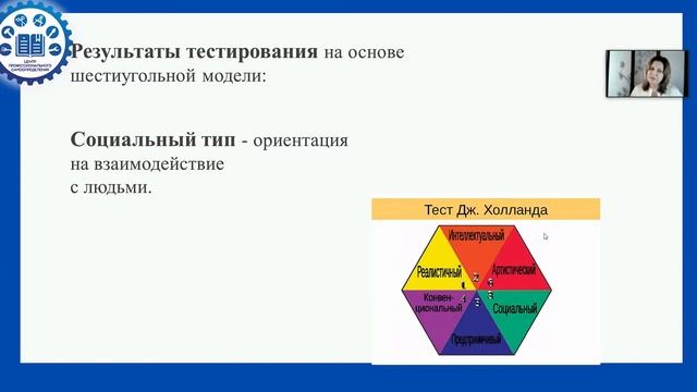 Вебинар «Тип личности и выбор профессии» смотреть онлайн