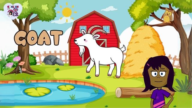 Animali della fattoria in inglese ☀️FARM ANIMAL ADVENTURE? ESL for Kids смотреть онлайн