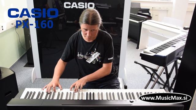 Casio Privia PX-160 Prenosni digitalni pianino смотреть онлайн