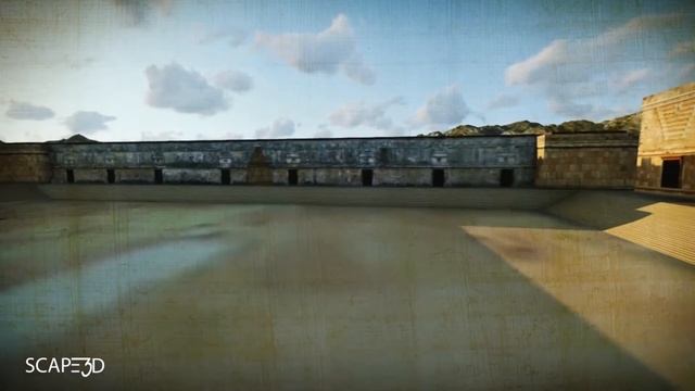 THE ANCIENT CITY OF UXMAL, MAYAN CIVILIZATION | Virtual reconstruction #SCAPE3D смотреть онлайн