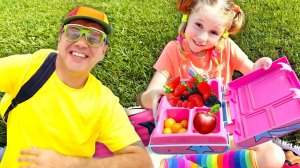 Настя и папа - видео про здоровое питание