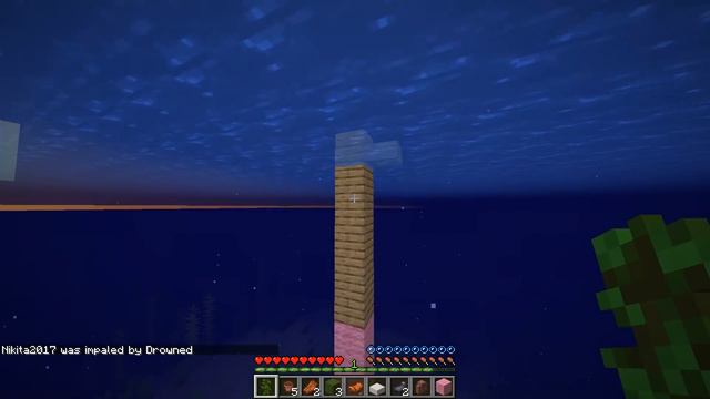 😱Майнкрафт, но весь мир это океан и выпадение вещей случайно! #1 смотреть онлайн