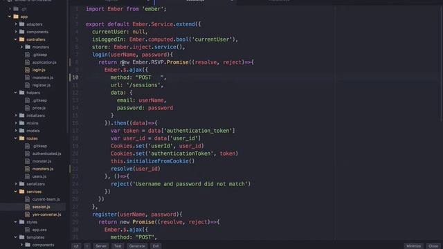 EmberScreencast 93 - Creating New Promises смотреть онлайн
