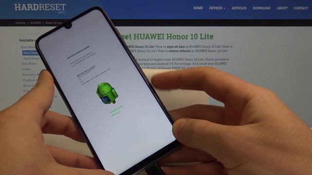 How to Enable Fastboot Mode in Honor 10 Lite - Enter Rescue Mode смотреть онлайн