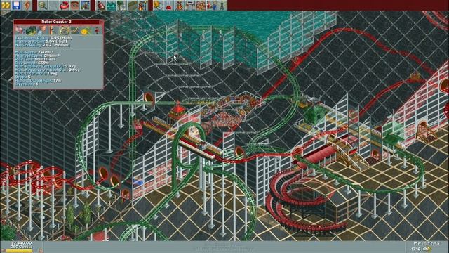 RollerCoaster Tycoon || Park Playthrough: Volcania [Part 2/5] || Build tutorial for looping coaster смотреть онлайн