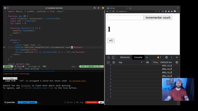 COMO FUNCIONAM OS HOOKS NO REACT? *useRef por baixo dos panos* смотреть онлайн