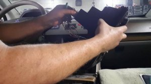 Volvo Xc90 установка сведодиодов в панель климат контроля #2