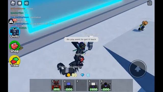 ?? ROBLOX BATHROOM TOWER DEFENSE LIVESTREAM PLAYING THE GAME?? смотреть онлайн