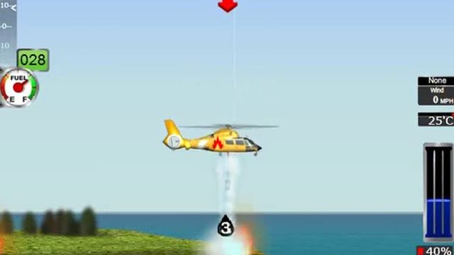 Пожарный вертолёт / Firefighter helicopter смотреть онлайн