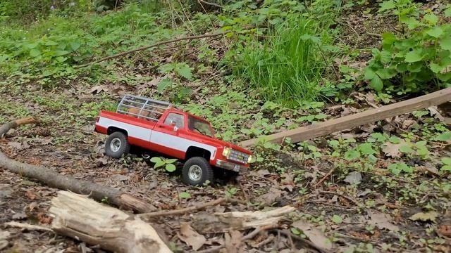 FMS Chevy K10 1/18 // MiniCrawler // Hard Work In The Undergrowth! ????