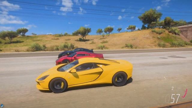 Ferrari 599XX vs ATS GT vs Noble M600 | Forza Horizon 5 смотреть онлайн