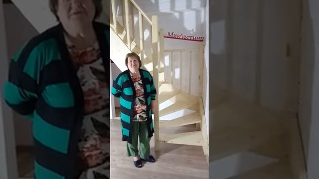 Лестница PROFI&HOBBY «ЛС-07М/1» в , Рузском районе. Отзыв Макаровой Екатерины о компании Мир Лестни смотреть онлайн