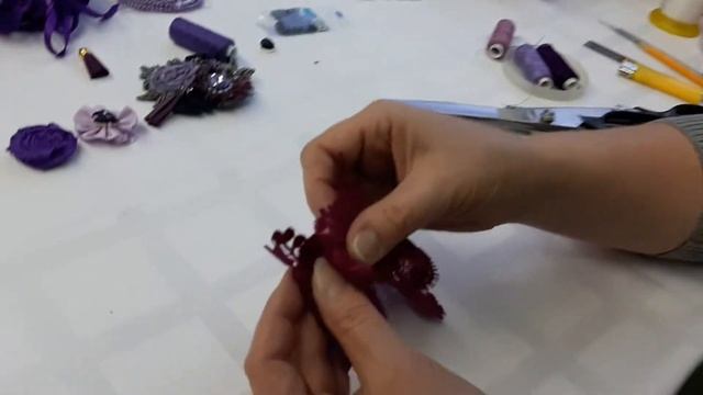 Изготовление броши в стиле "БОХО" - 4 смотреть онлайн