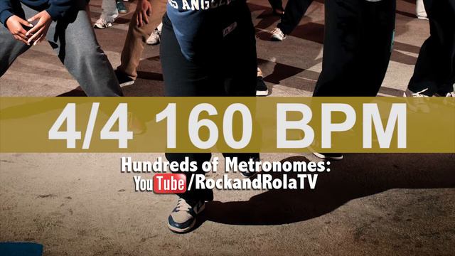 🔴 160 BPM Modern Hip Hop Metronome смотреть онлайн
