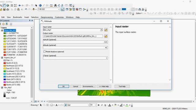 ArcMap Terrain Analysis Overview смотреть онлайн
