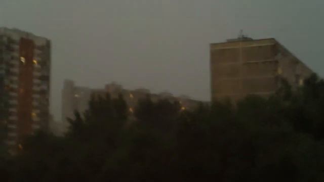 Гроза в Москве 28.06.2013 / Storm in Moscow 28 jun. 2013 смотреть онлайн