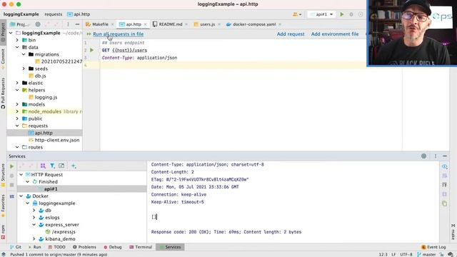 Use docker compose to build and debug Node.js Express applications 10 minutes смотреть онлайн