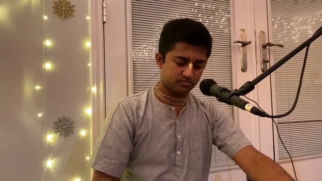 Hare Krsna Kirtan Damodarastakam Melody | Amarendra Dāsa смотреть онлайн