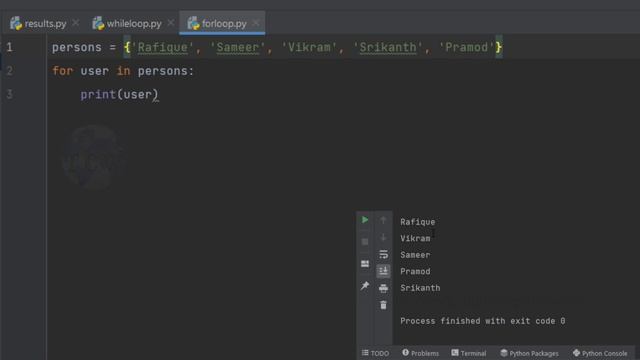 Python Tutorials For Beginners in Telugu - Tutorial 11 - For Loop смотреть онлайн